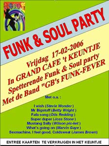 Funk en Soul Party keuntje keuntje brandweer 