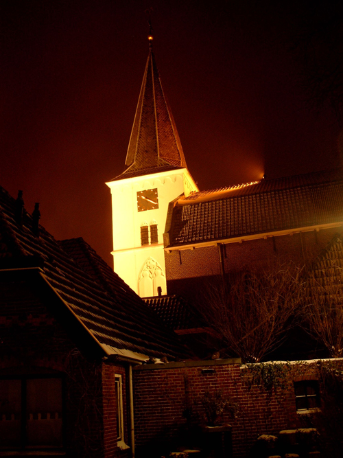 Kerk in de sneeuw 