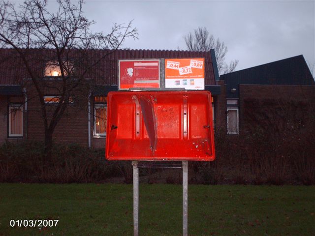 Aanslag op Holtense brievenbussen gemeente 