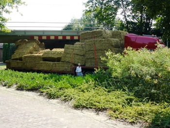 H2oi als wegversperring politie 