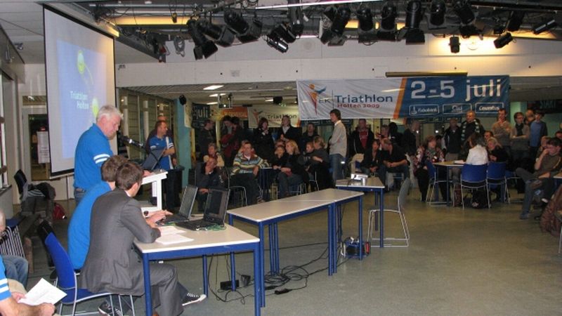 Blijdschap en teleurstelling bij loting triathlon triathlon 