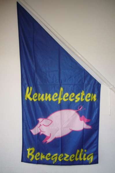 Passepartout met gratis vlag Keunefeesten 