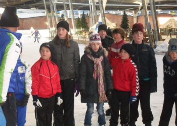 obs de Haarschool op de schaatsen haarschool 