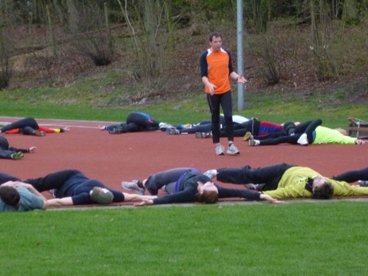 Triatlontraining AV Holten van start muller atletiekvereniging 