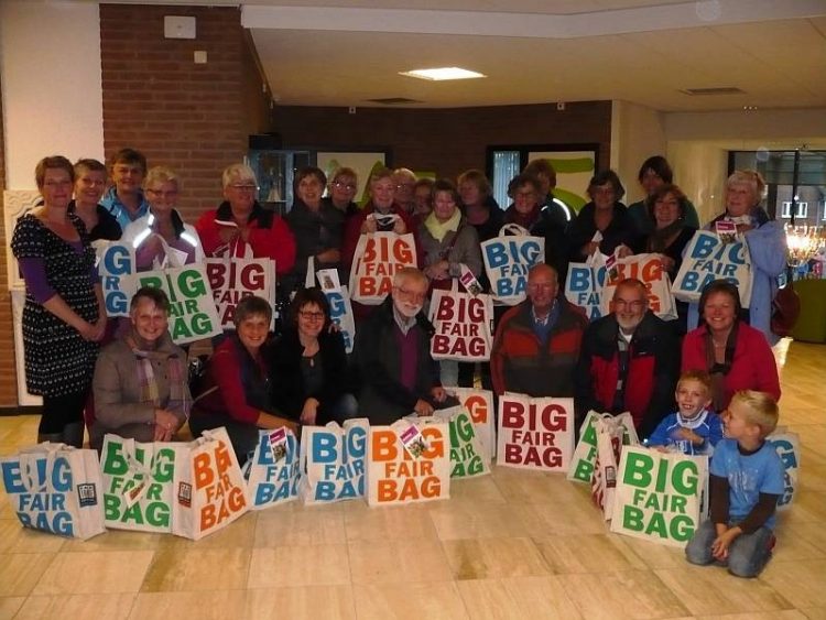 Big fair bag verrassing voor vrijwillgers Wereldwinkel 