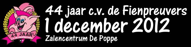 Kaartverkoop jubileumfeest Fienpreuvers van start Keunefeesten Jubileum fienpreuvers carnaval 