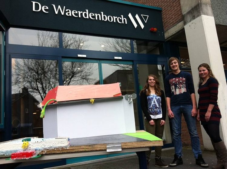 Leerlingen Waerdenborch winnen wedstrijd Waterschap Rijn & IJssel waerdenborch de waerdenborch 