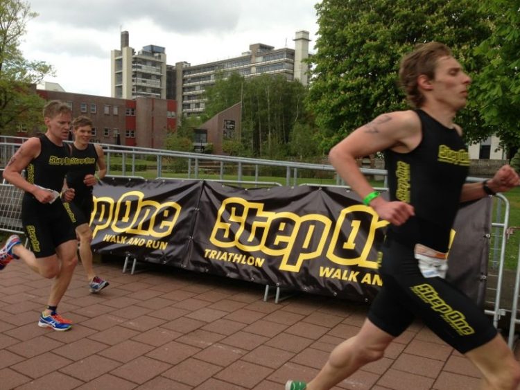 Triathlon team Step One verrast in Enschede triathlon muller 