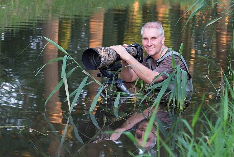 Expositie Han Bouwmeester, natuurfotograaf natuurdiorama 