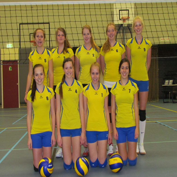 Volleybalmeiden A2 verliest van kampioen Wevo 