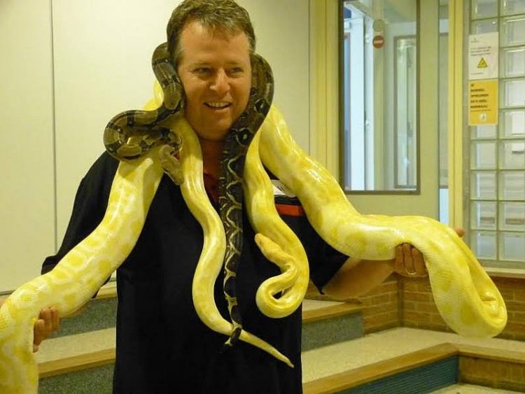 Pythonstunt op De Waerdenborch waerdenborch de waerdenborch 