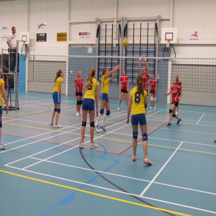 Meiden B na een kleine dip weer volle winst mintonette 