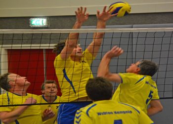 Volleybalmeiden Mintonette A2 maakt het niet af mintonette 