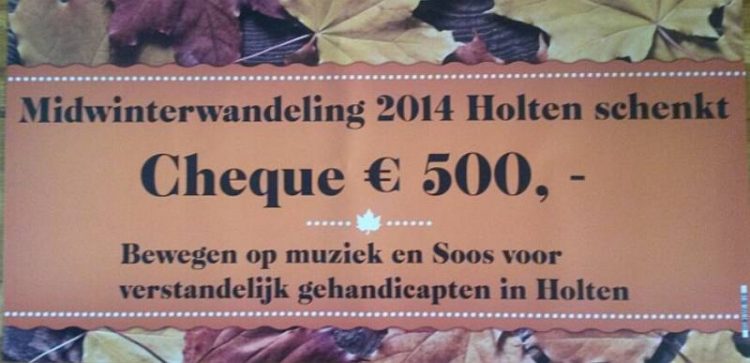 Midwinterwandeling in Holten opbrengst voor een goed doel viavie welzijn kulturhus 