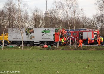 Ernstig ongeval A1 politie brandweer aanrijding 