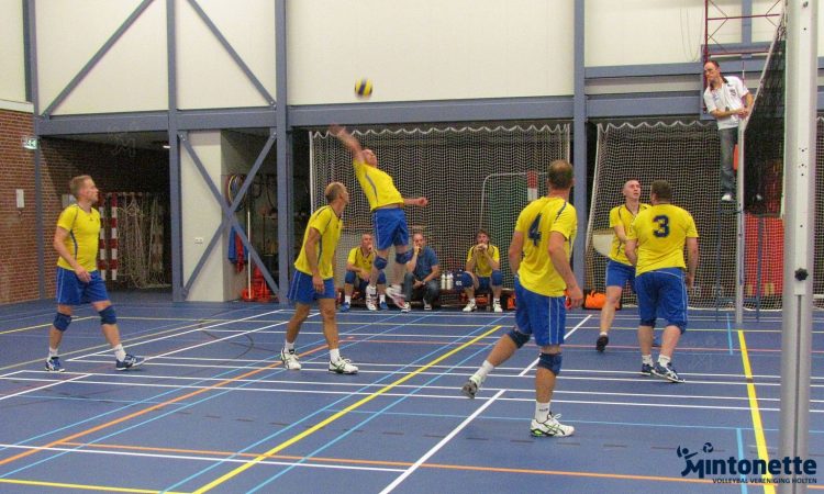 Heren 1 Mintonette verpulvert concurrentie in race kampioenschap mintonette 