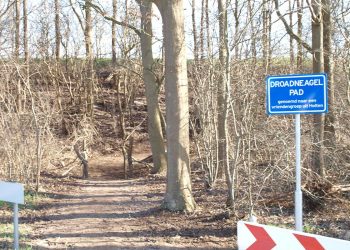 Oud binnendoorpad de Wippert in ere hersteld espelo dijkerhoek 