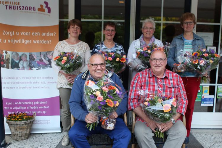 Vrijwillige Thuiszorg beloont zorgvrijwilligers en huldigt jubilarissen! gemeente 