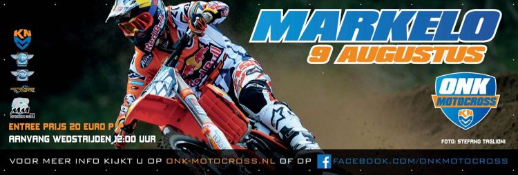 Sterk internationaal deelnameveld Onk Motorcross Markelo 