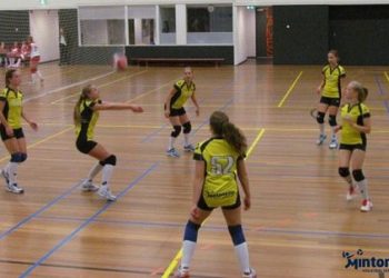 Dames 1 vechtend ten onder mintonette 