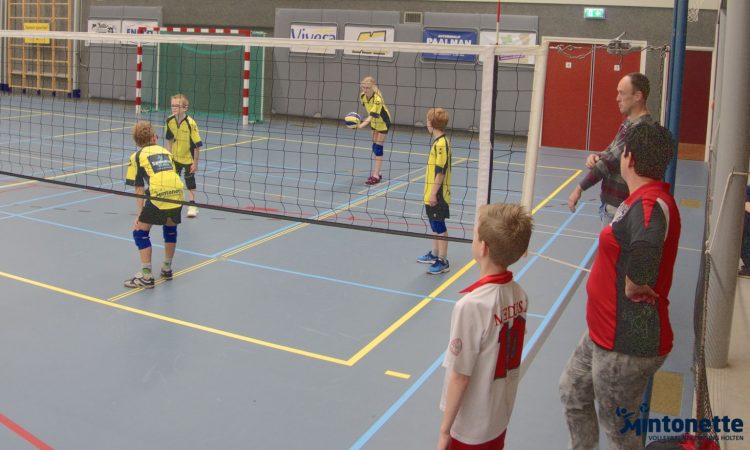 Mintonette organiseert volledige thuisronde CMV jeugd mintonette 