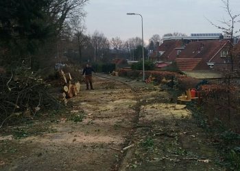 Begin Molenbelterweg wordt tweerichtingsweg gemeente 