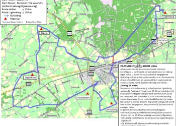 Paasvuur routes en tijden 2016 paasvuur espelo dijkerhoek beuseberg 