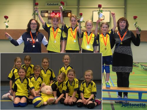 CMV 3 Kampioen, CMV 2 groeit als kool! mintonette 