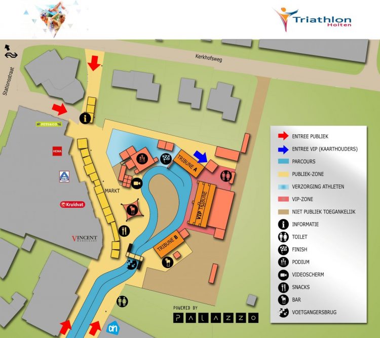 Nieuwe onderdelen en aangepaste finisharena tijdens Triathlon Holten 2016 triathlon smidsbelt 