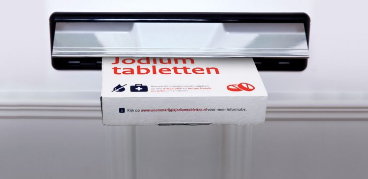 Predistributie jodiumtabletten gemeente 