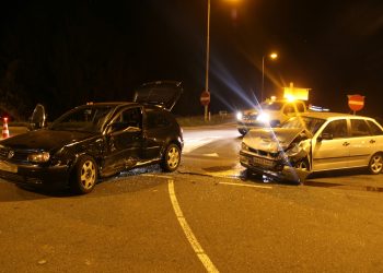 2 gewonde bij ongeval op kruising Afrit A1 met de N332 