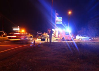 2 gewonde bij ongeval op kruising Afrit A1 met de N332 