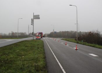 Persoon bekneld bij ongeval op de N332 brandweer 