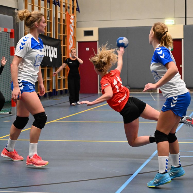 Holtense handbaldames doen goede zaken 