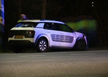 Vrouw gewond bij ongeval 