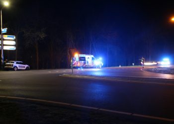 Vrouw gewond bij ongeval 