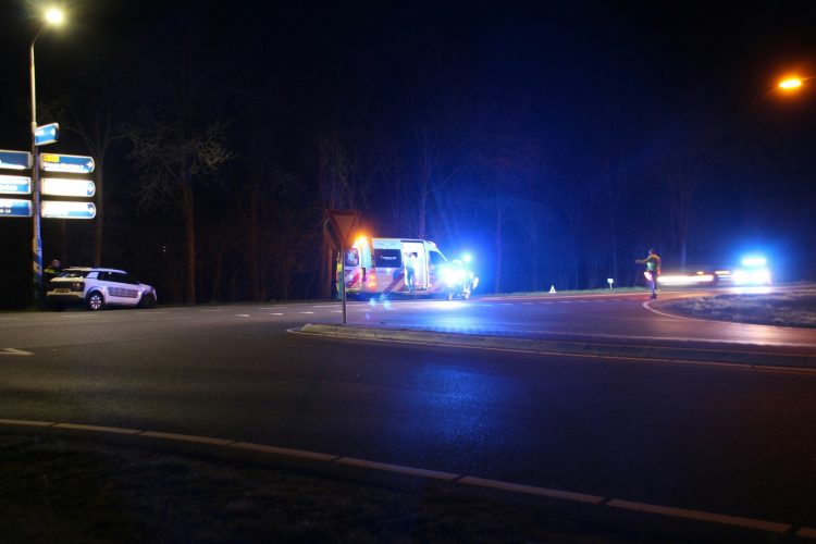 Vrouw gewond bij ongeval 