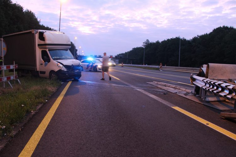 Derde ongeval op vangrailpunt 