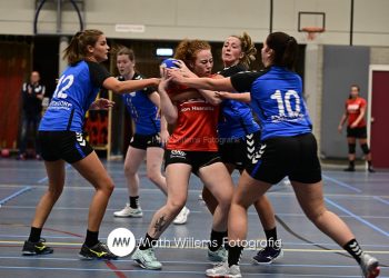 Handbaldames starten met overwinning hv holten 