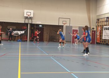 Handbaldames ook de baas in Lemelerveld hv holten 