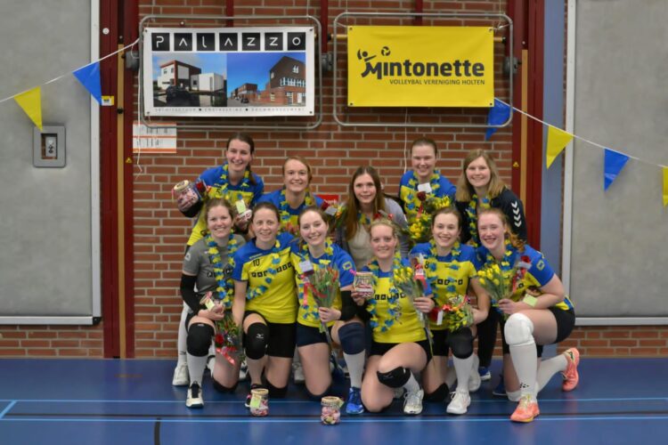 D1 Mintonette kampioen! tastoe mintonette 